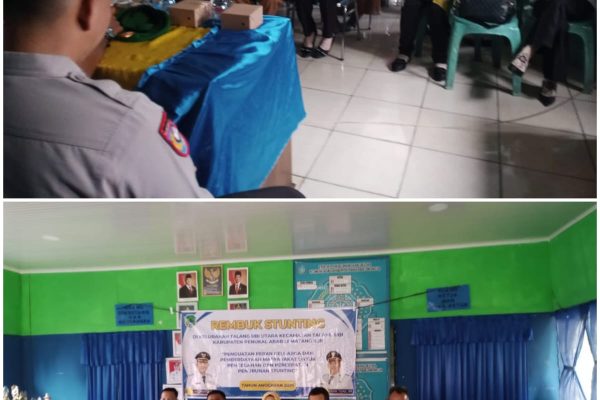 Perkuat Sinergi, Polsek Talang Ubi Dukung Rembuk Stunting di Kelurahan Talang Ubi Utara