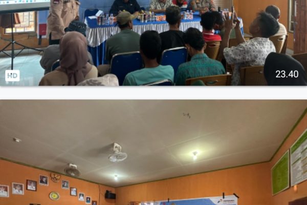 Sosialisasi Hukum dan Regulasi Pengamanan Obvitnas di Adera Field